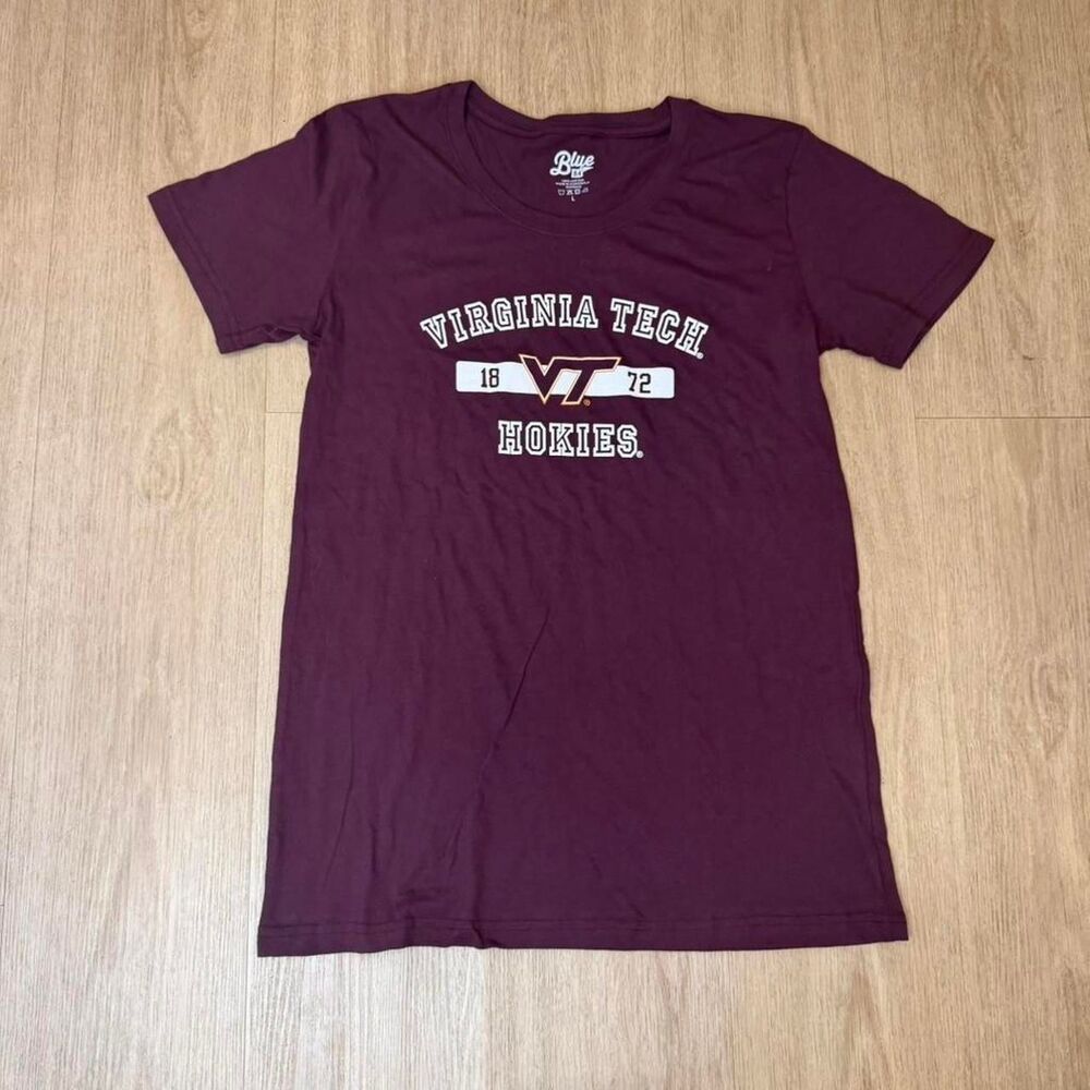 Blue-84 Women's Burgundy and Purple T-shirt